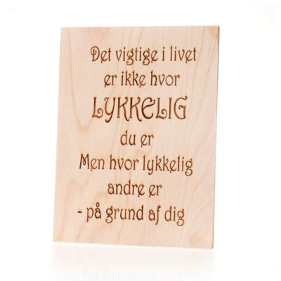 Lykkelig Citat