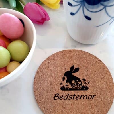 Glasbrik i kork - Påske